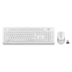 A4 Tech FG1010 2.4G Q Türkçe FN-Multimedya Klavye+Optik 2000DPI Mouse Beyaz Kablosuz Set
