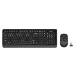A4 Tech FG1010 2.4G Q Türkçe FN-Multimedya Klavye+Optik 2000DPI Mouse Siyah Kablosuz Set