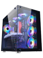 Coldpower Seaview 7x Argb Sessiz Fan Temper Cam 750W 80+Bronze - Görsel 3