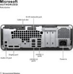 HP PRODESK 600 G3 SFF KASA- İ5 6500 8GB RAM 256GB SSD W10 - Görsel 2