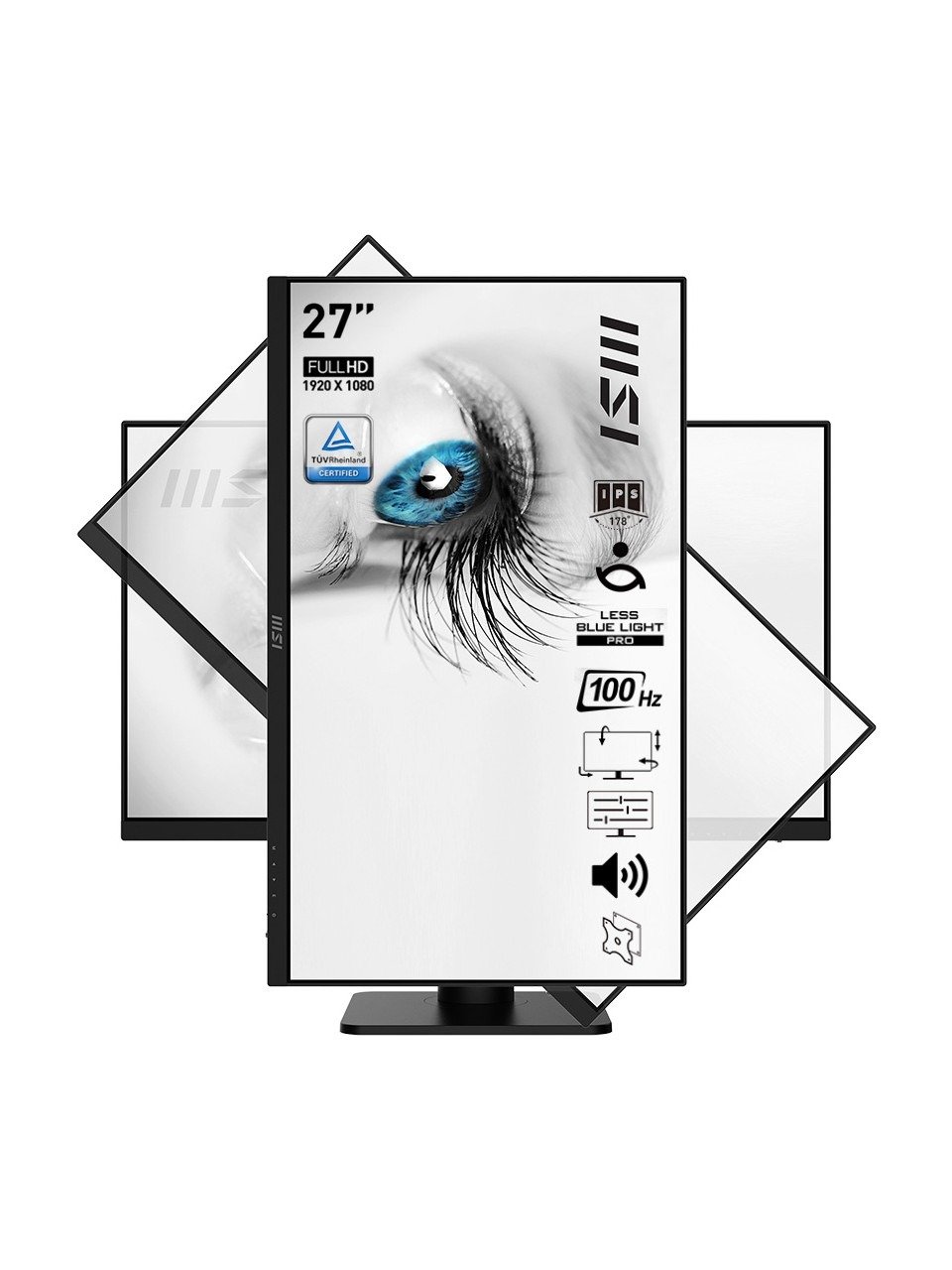 MSI-27PRO-MP273AP_1.jpg MSI 27"PRO MP273AP FULL HD FLAT IPS 100HZ 1MS PİVOT MONİTÖR - Görsel 1