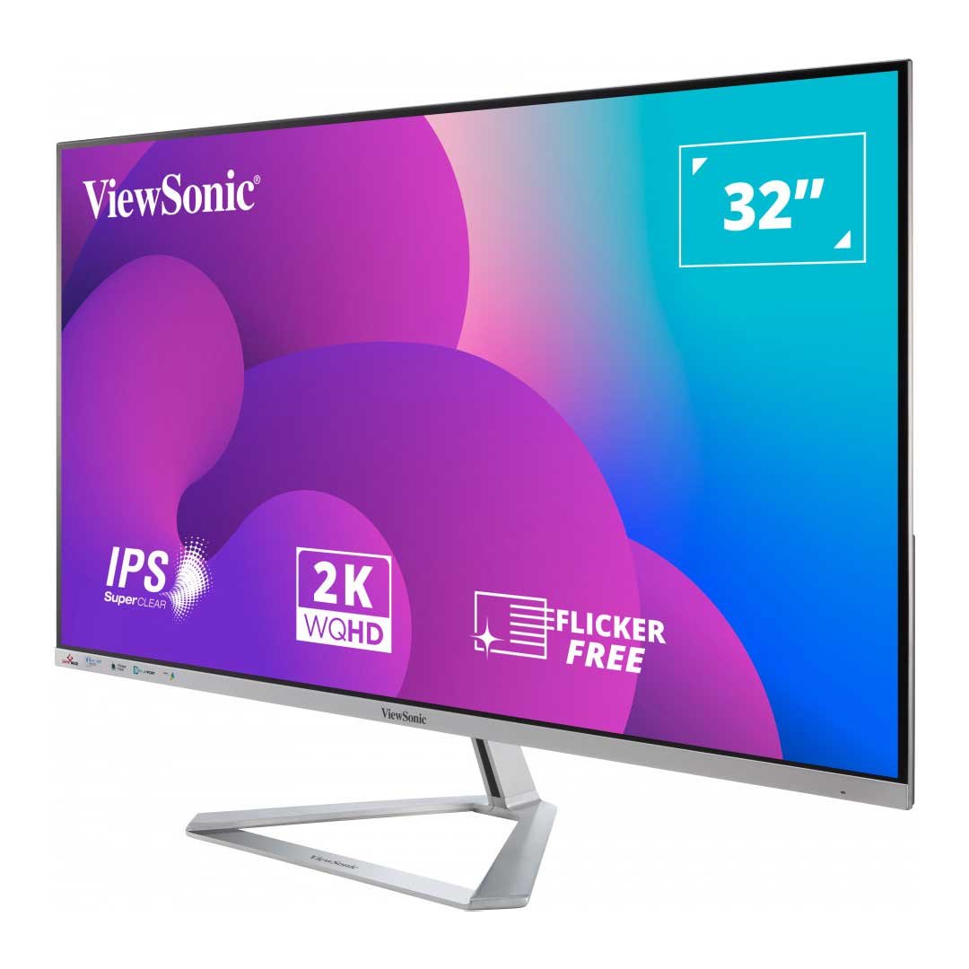 viewsonic-vx3276-2k-mhd-32-ips-monitor.jpg Viewsonic VX3276-2K-MHD 32" 4ms Display + 2 x HDMI WQHD 75Hz IPS Monitör - Görsel 1