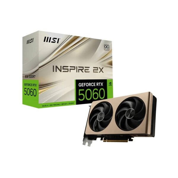 MSI GeForce RTX5060 8G INSPIRE 2X OC